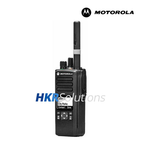 MOTOROLA MOTOTRBO XIR GP300D Series Digital Portable Two-Way Radios