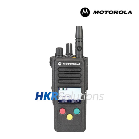 MOTOROLA MOTOTRBO XIR P8860R Series 3-Button Portable Two-Way Radios